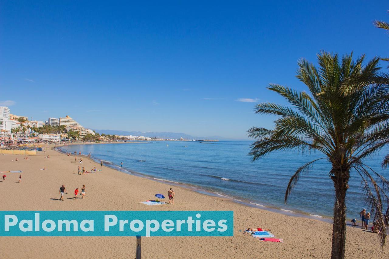 2Bdr Sunny Apartment With Pool And Private Parking In Benalmádena Eksteriør bilde