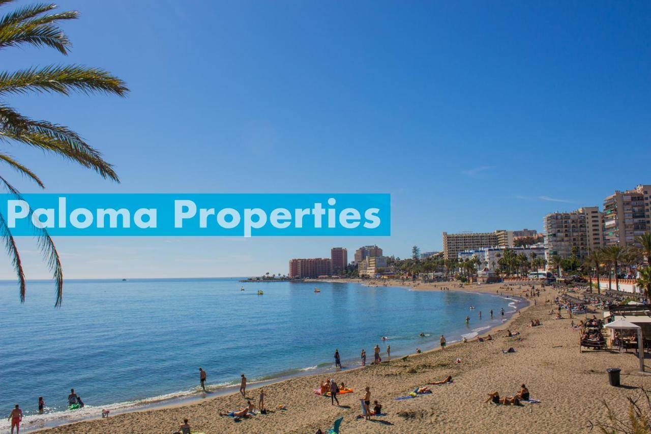 2Bdr Sunny Apartment With Pool And Private Parking In Benalmádena Eksteriør bilde