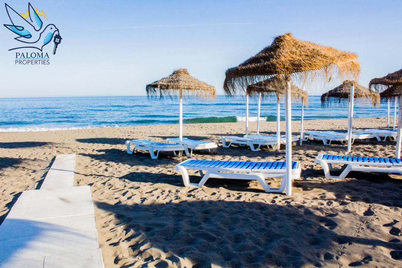 2Bdr Sunny Apartment With Pool And Private Parking In Benalmádena Eksteriør bilde