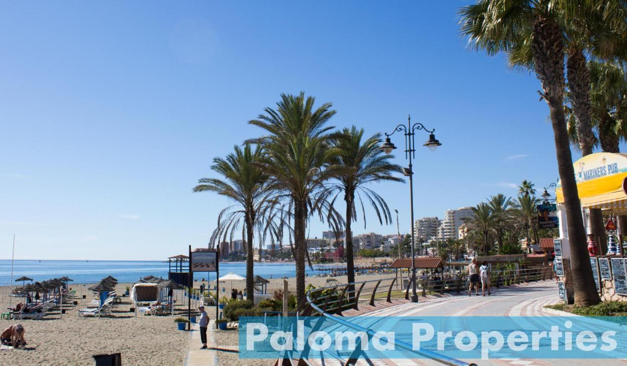 2Bdr Sunny Apartment With Pool And Private Parking In Benalmádena Eksteriør bilde